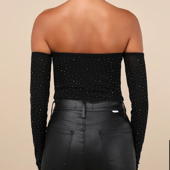 Lulus Rhinestone Bodysuit - Picture 9 of 9